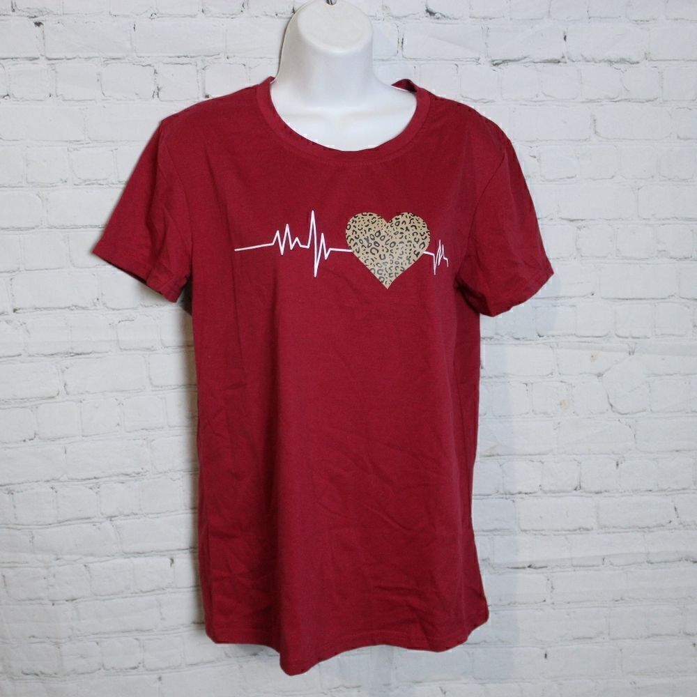 ‎Women's Heart Attack Tee Small